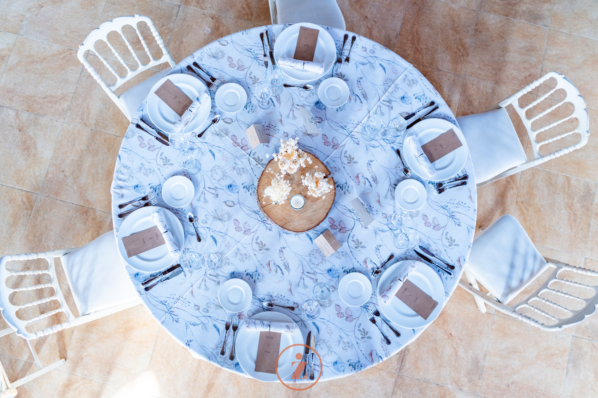mesa de catering de bodas